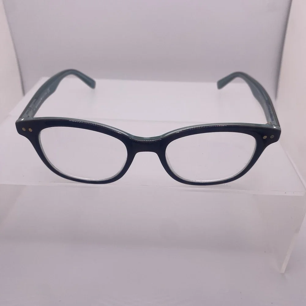 Kate Spade Eyeglasses FRAMES ONLY Rebecca TA20 49-19-140 +2.00 Black Blue 603